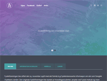 Tablet Screenshot of fysikkforeningen.no